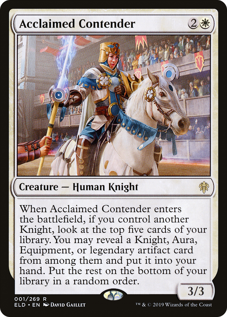 Acclaimed Contender [ELD - 1]