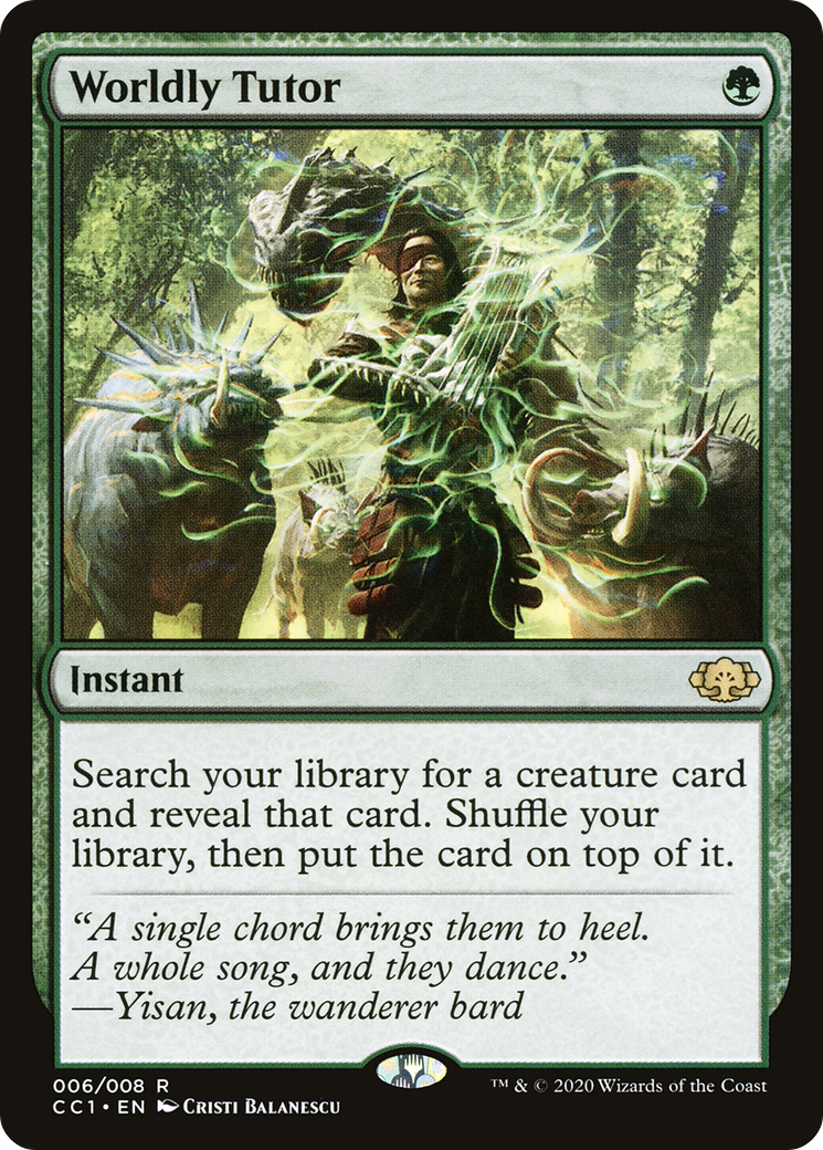 Worldly Tutor [CC1 - 6]