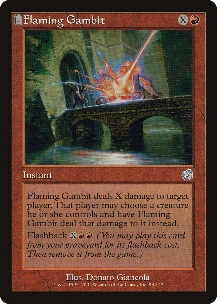 Flaming Gambit [TOR - 98]