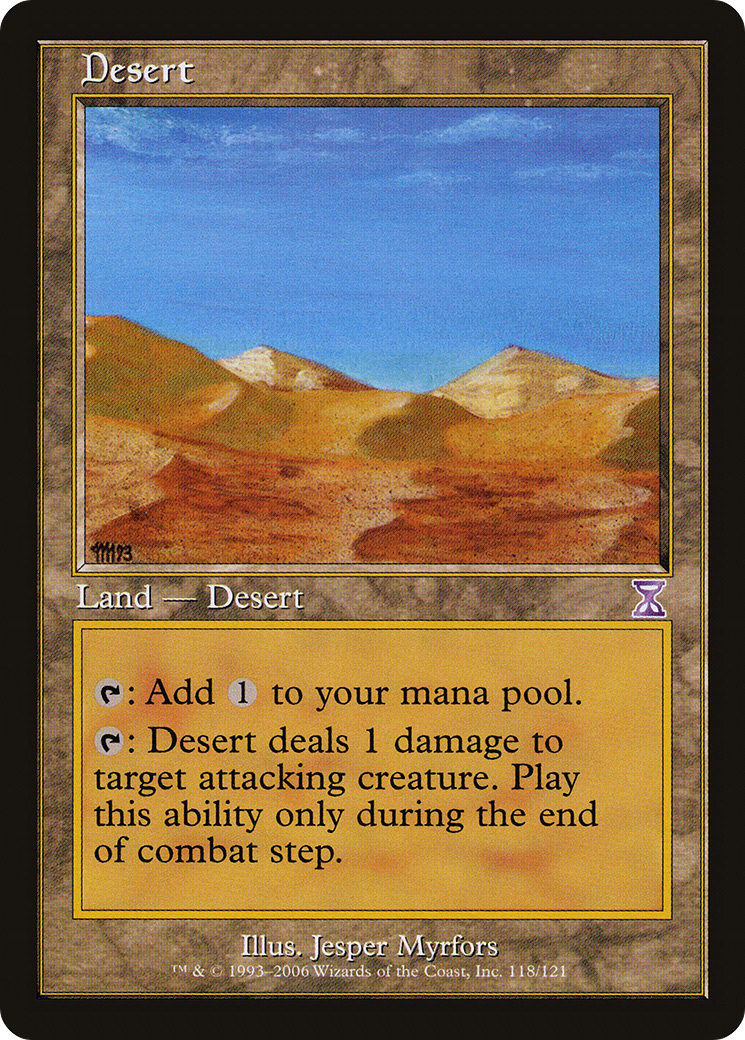 Desert [TSB - 118]