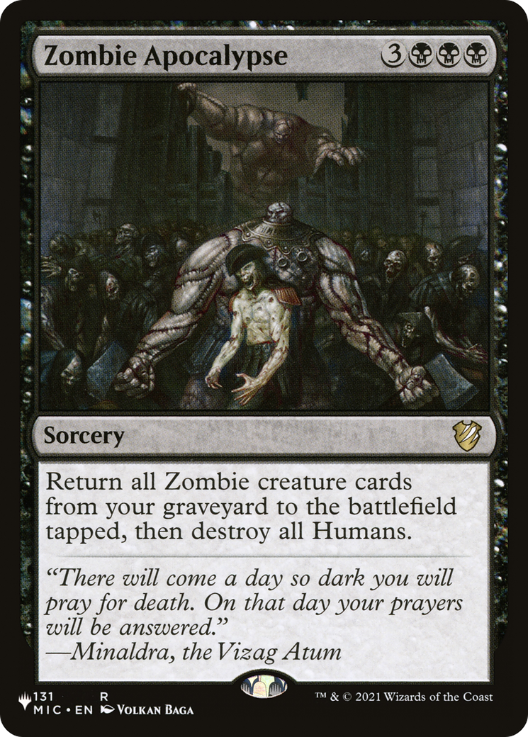Zombie Apocalypse [LIST - 131/038]
