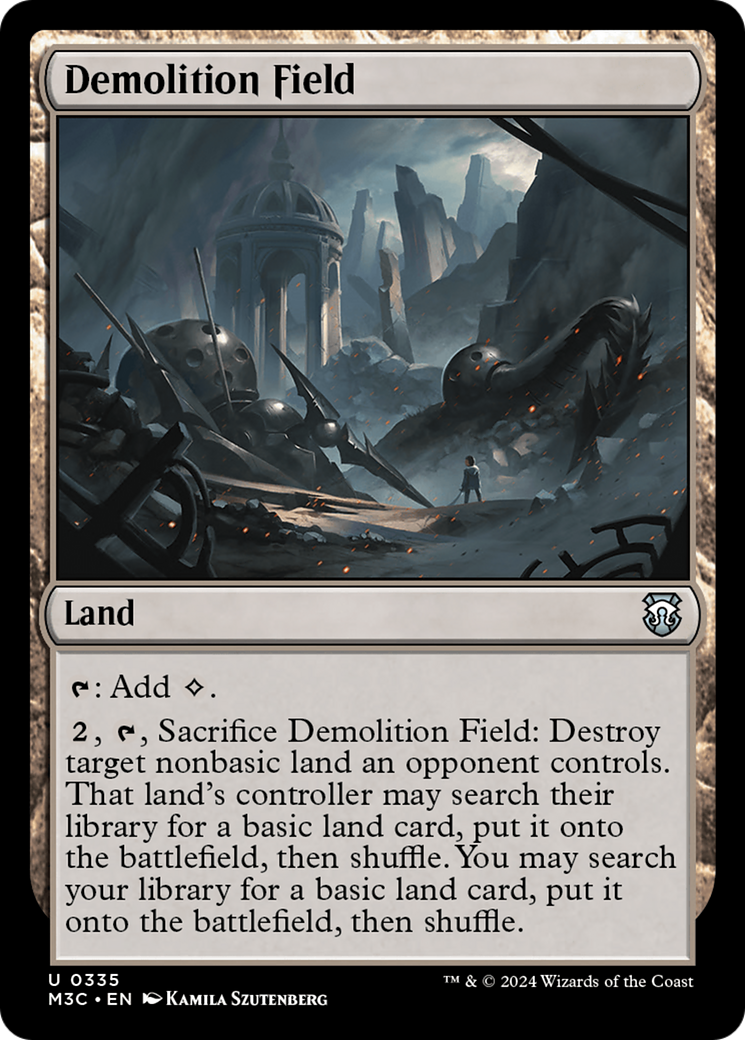 Demolition Field [M3C - 335]