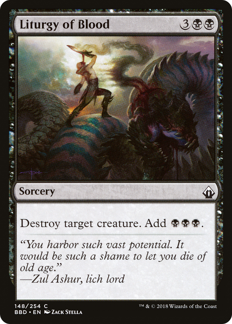 Liturgy of Blood [BBD - 148]
