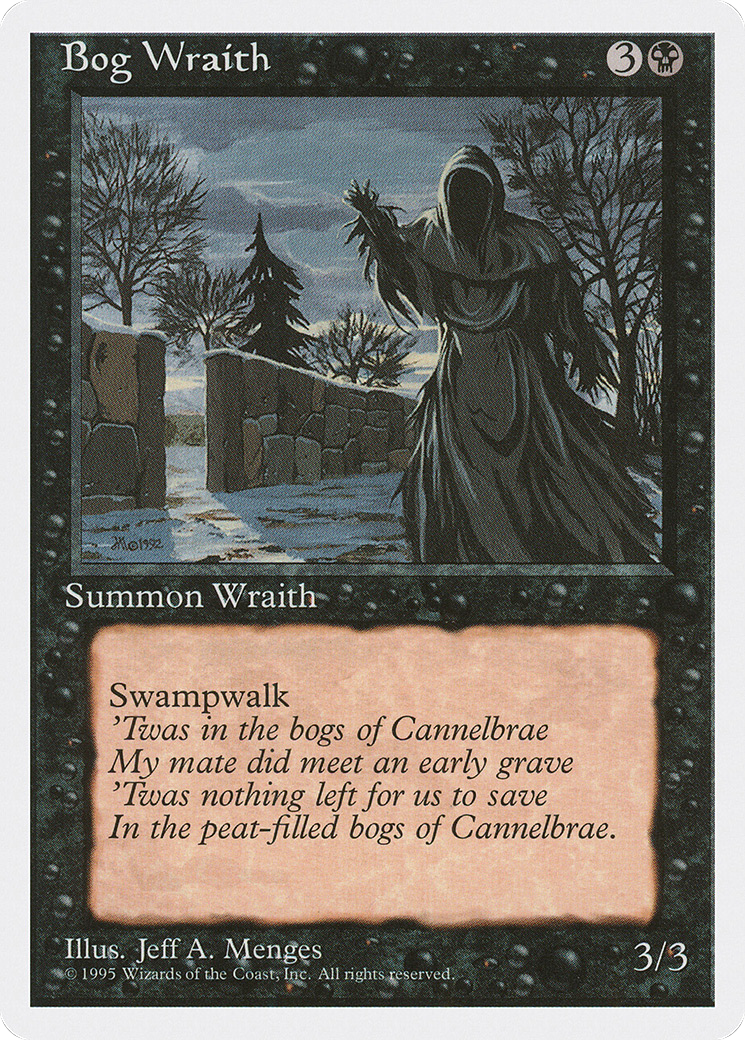 Bog Wraith [4ED - N/A]