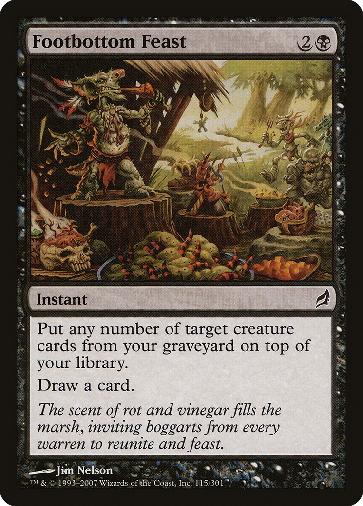 Footbottom Feast (LRW-115) - Lorwyn Foil