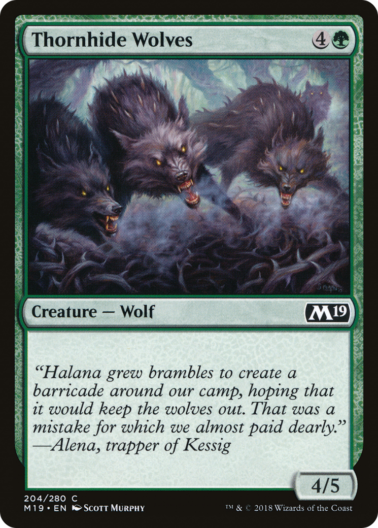Thornhide Wolves [M19 - 204]