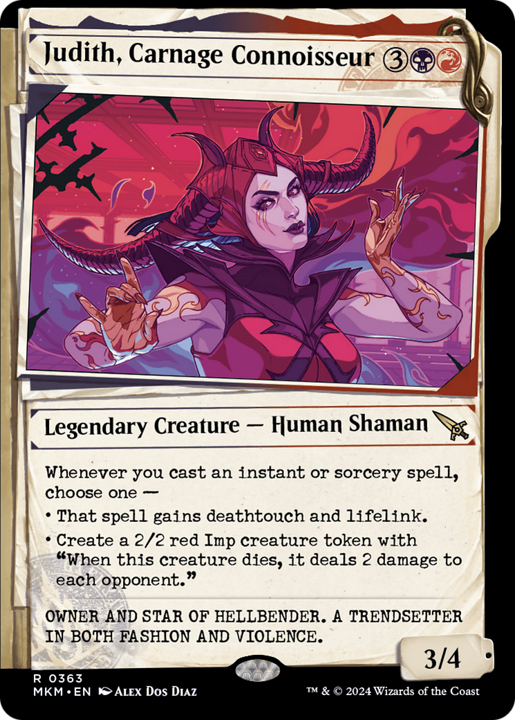 Judith, Carnage Connoisseur (Showcase) [MKM - 363]