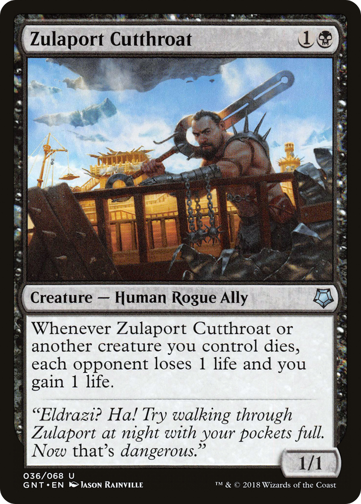 Zulaport Cutthroat [GNT - 36]