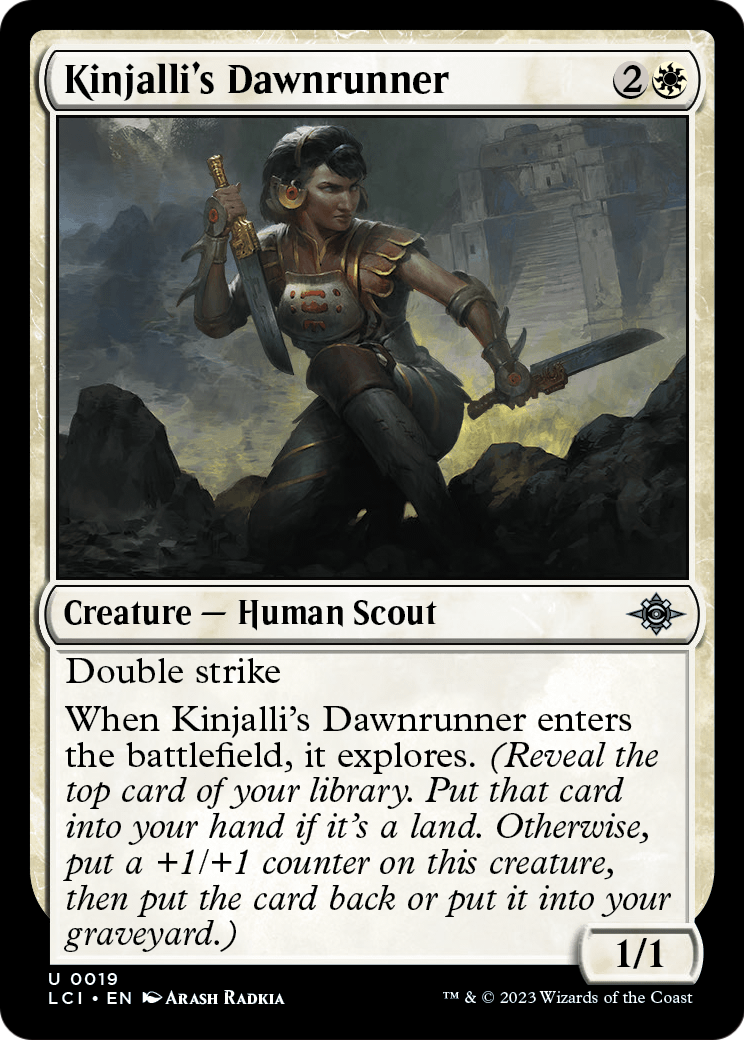 Kinjalli's Dawnrunner (LCI-019) - The Lost Caverns of Ixalan Foil