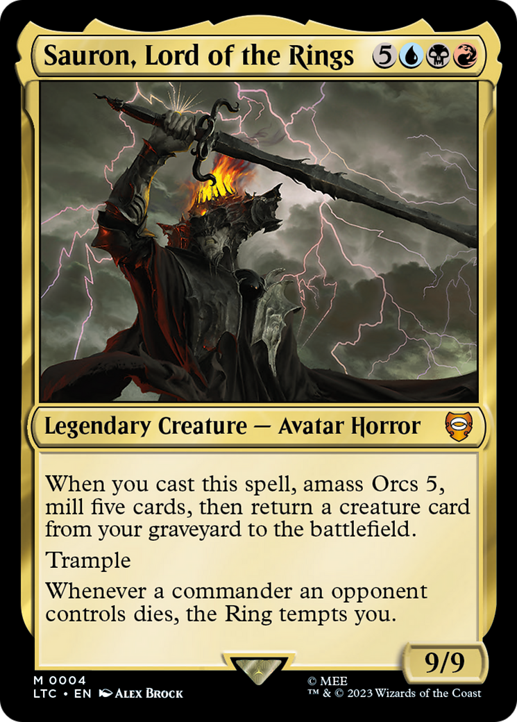 Sauron, Lord of the Rings [LTC - 4]
