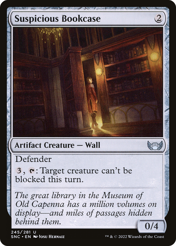 Suspicious Bookcase [SNC - 245]