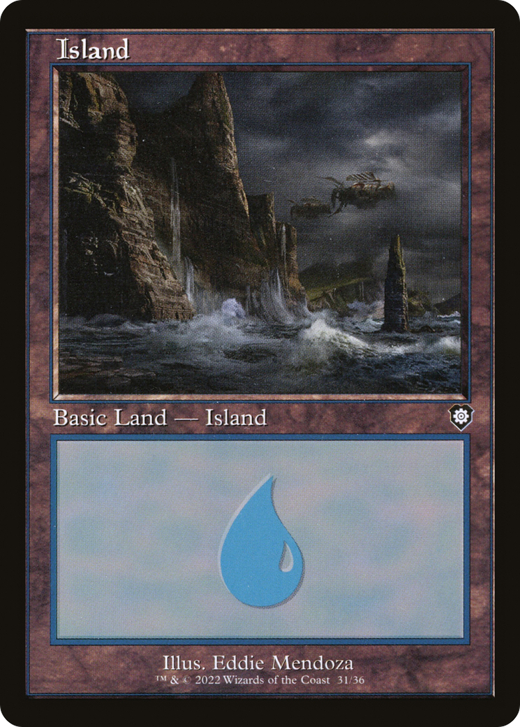 Island (31) (Retro Frame) [BRC - 31]