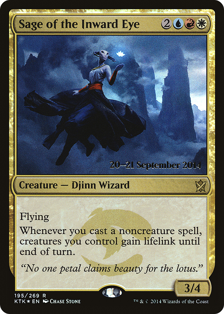 Sage of the Inward Eye [PRE - 195]
