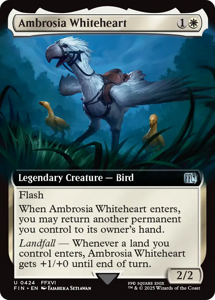 Ambrosia Whiteheart (Extended Art) (FIN-424) - FINAL FANTASY: (Extended Art)