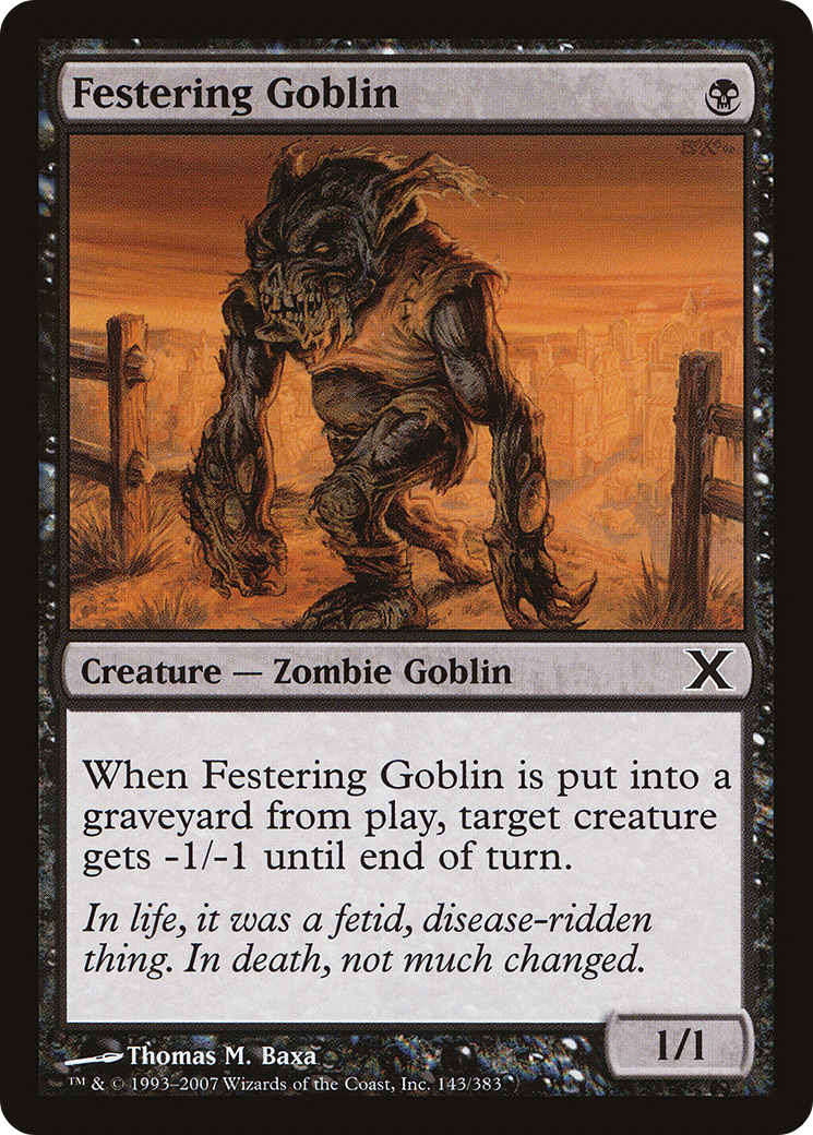 Festering Goblin [10E - 143]