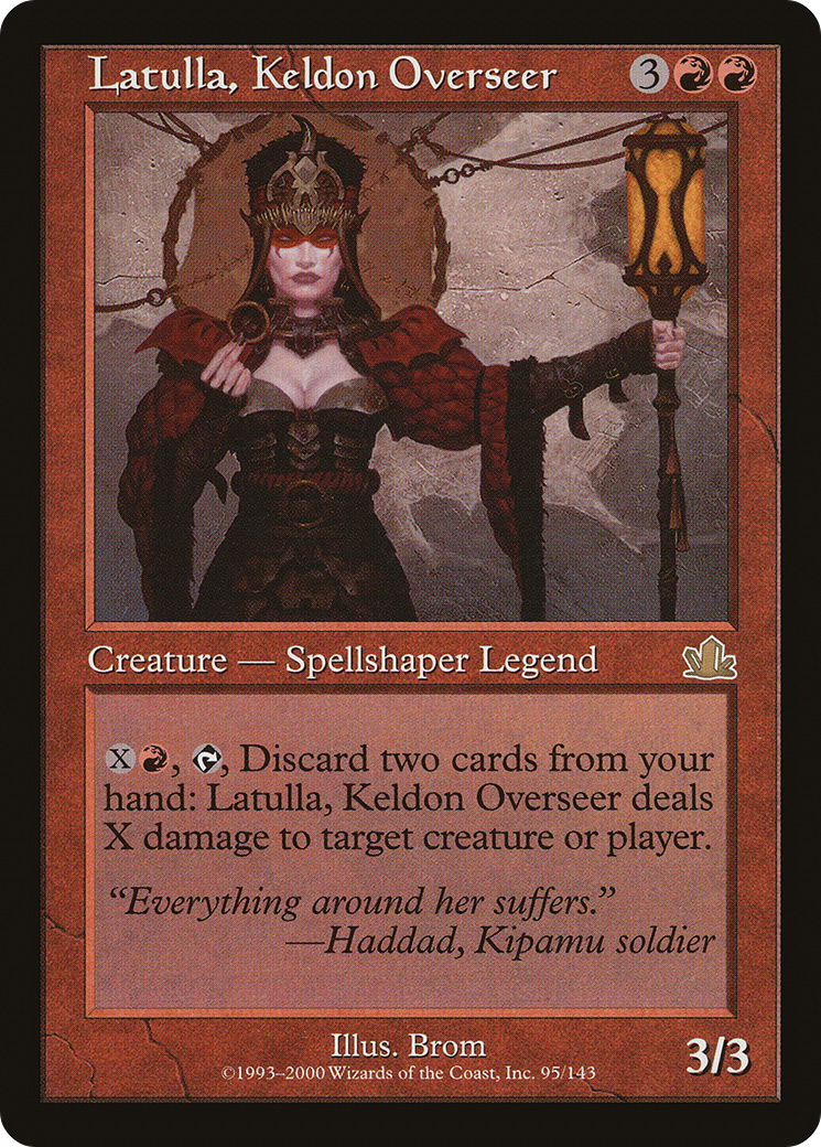 Latulla, Keldon Overseer [PCY - 95]