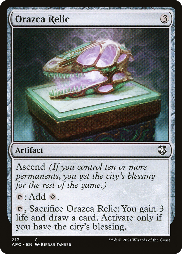 Orazca Relic [AFC - 213]