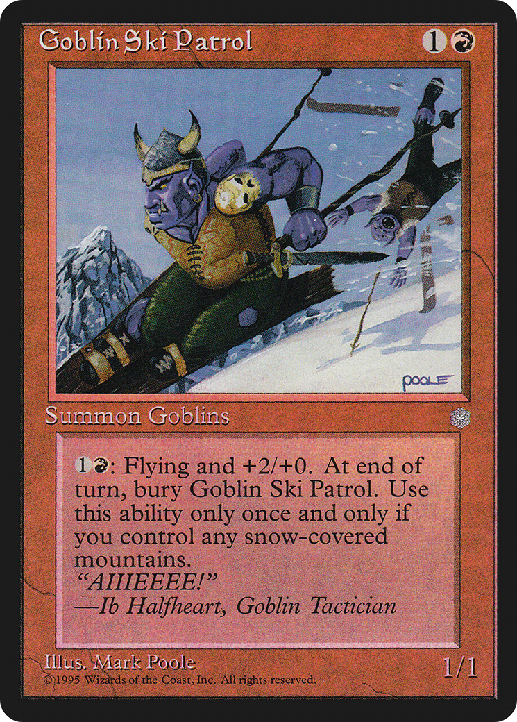 Goblin Ski Patrol [ICE - N/A]