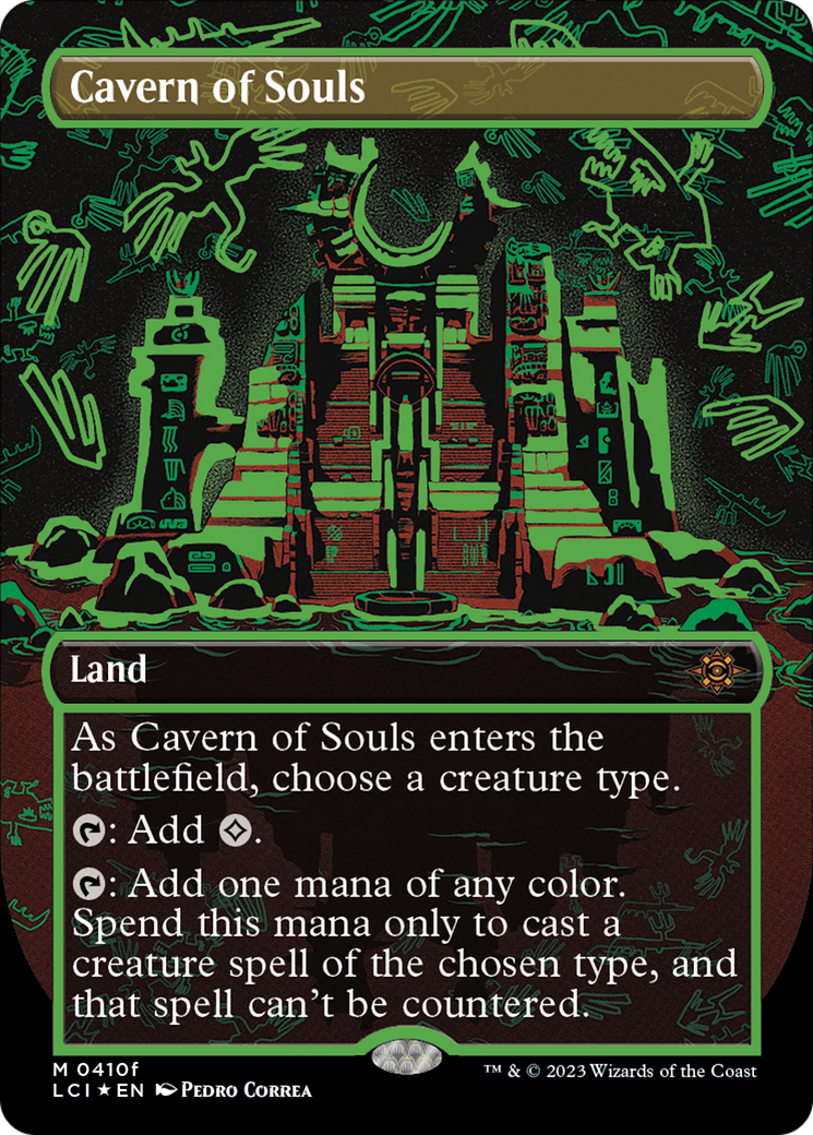 Cavern of Souls (0410f) (Borderless) [LCI - 410f]