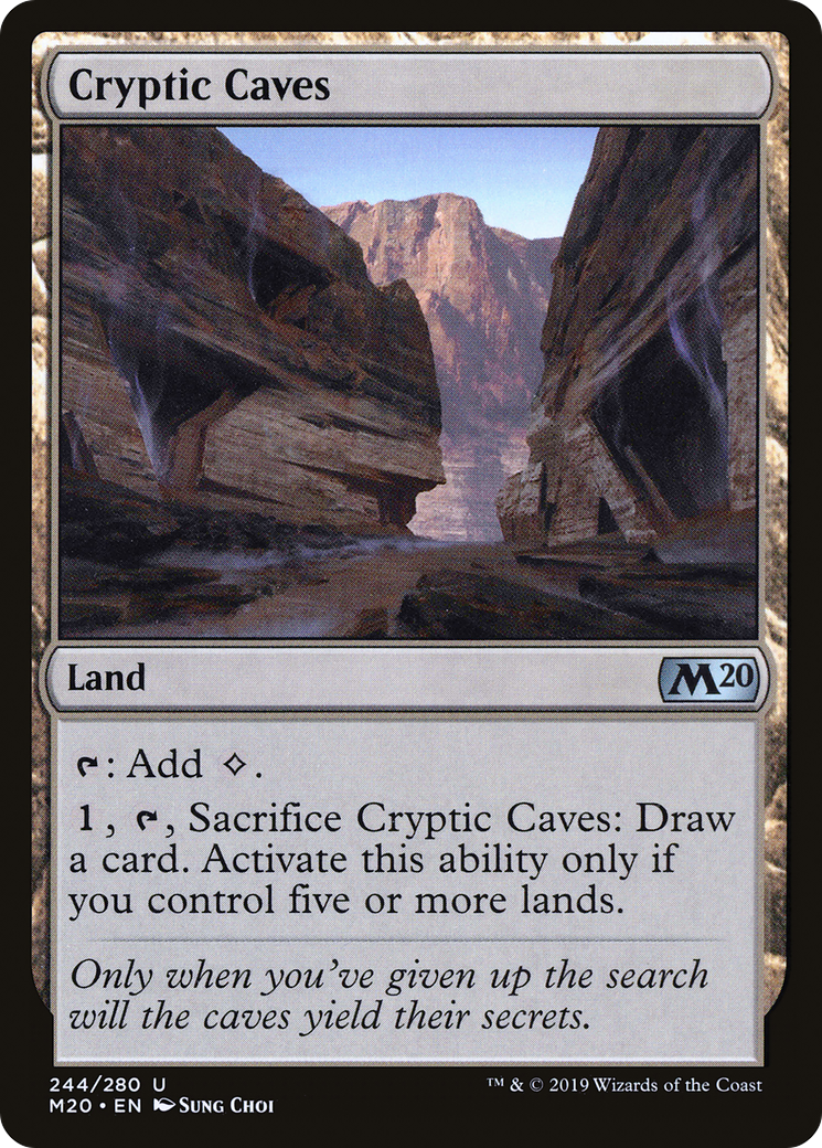 Cryptic Caves [M20 - 244]