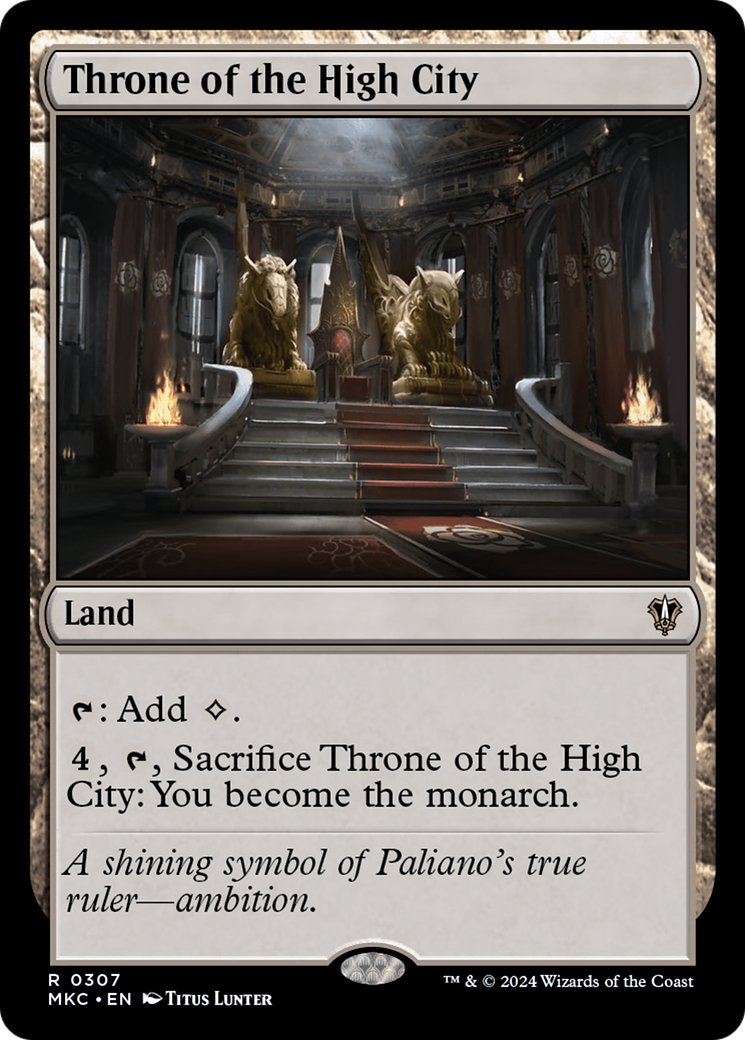 Throne of the High City [MKC - 307]
