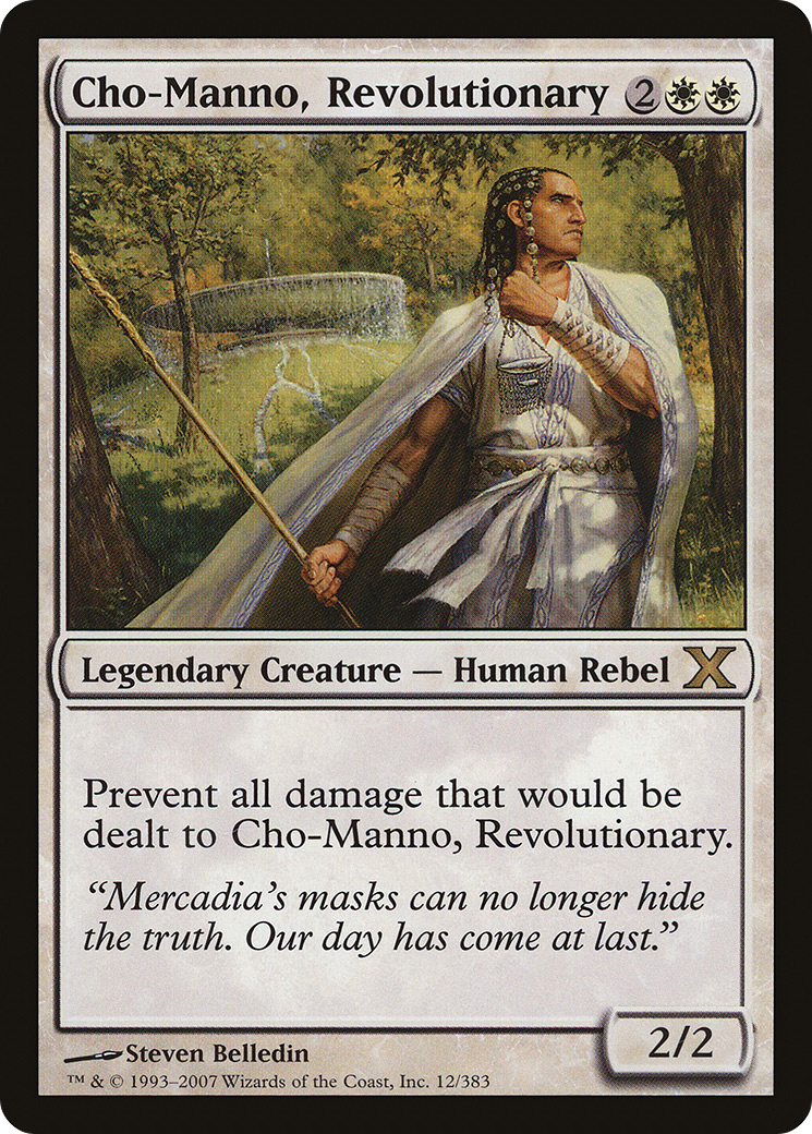 Cho-Manno, Revolutionary [10E - 12]