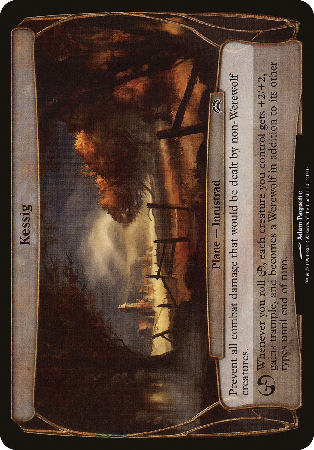 Kessig (Planechase 2012) (OVER-021) - Planechase 2012 Planes Foil