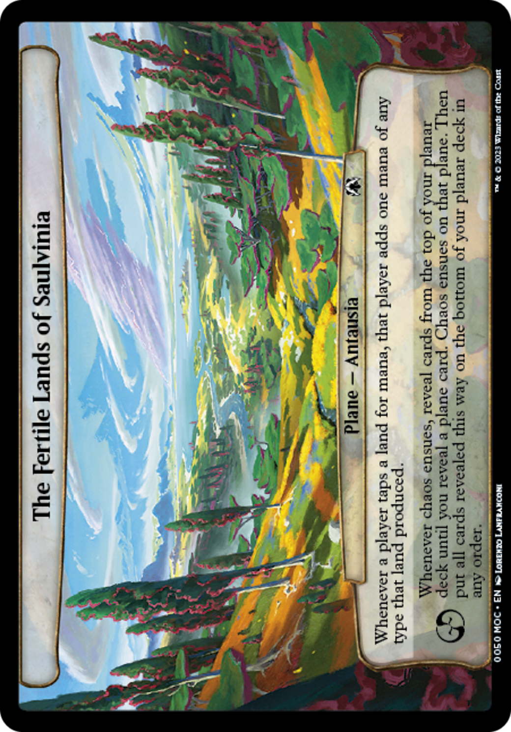 The Fertile Lands of Saulvinia [MOC - 50]