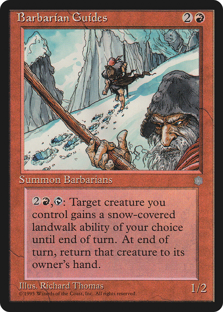 Barbarian Guides [ICE - N/A]