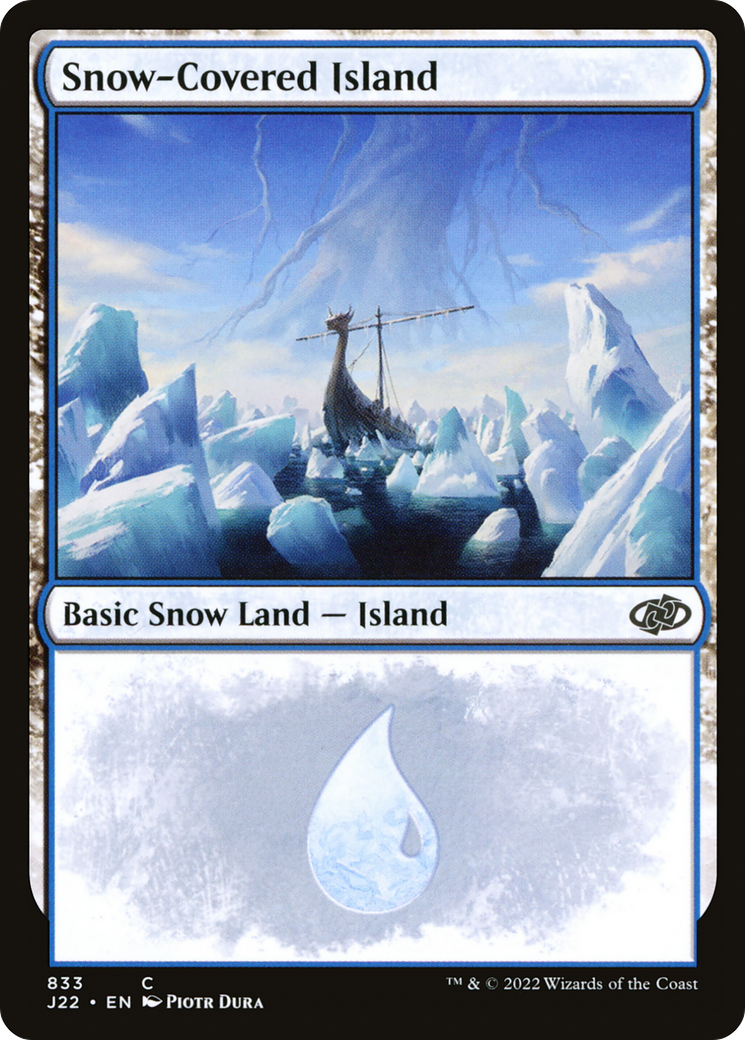 Snow-Covered Island [J22 - 833]