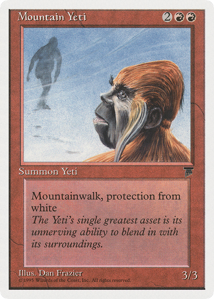 Mountain Yeti [CHR - N/A]