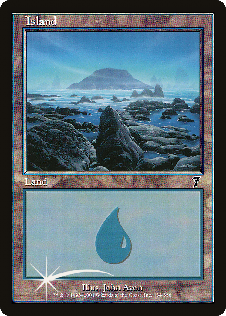 Island (334) [7ED - 334]