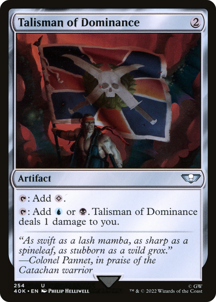 Talisman of Dominance (254) [40K - 254]