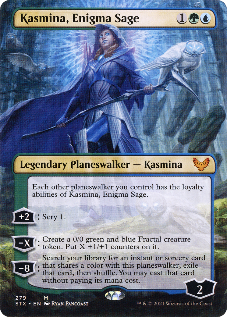 Kasmina, Enigma Sage (Borderless) [STX - 279]