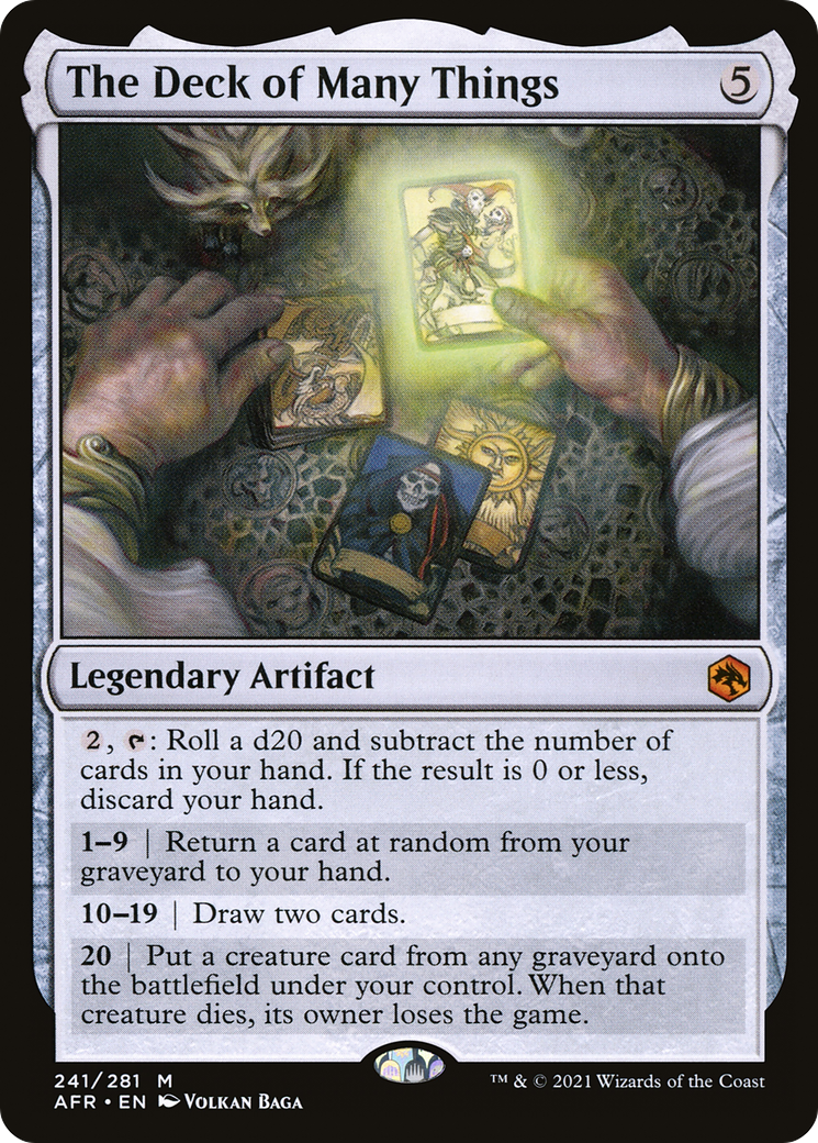 The Deck of Many Things [AFR - 241]