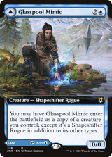 Glasspool Mimic (Extended Art) (ZNR-328) - Zendikar Rising: (Extended Art)
