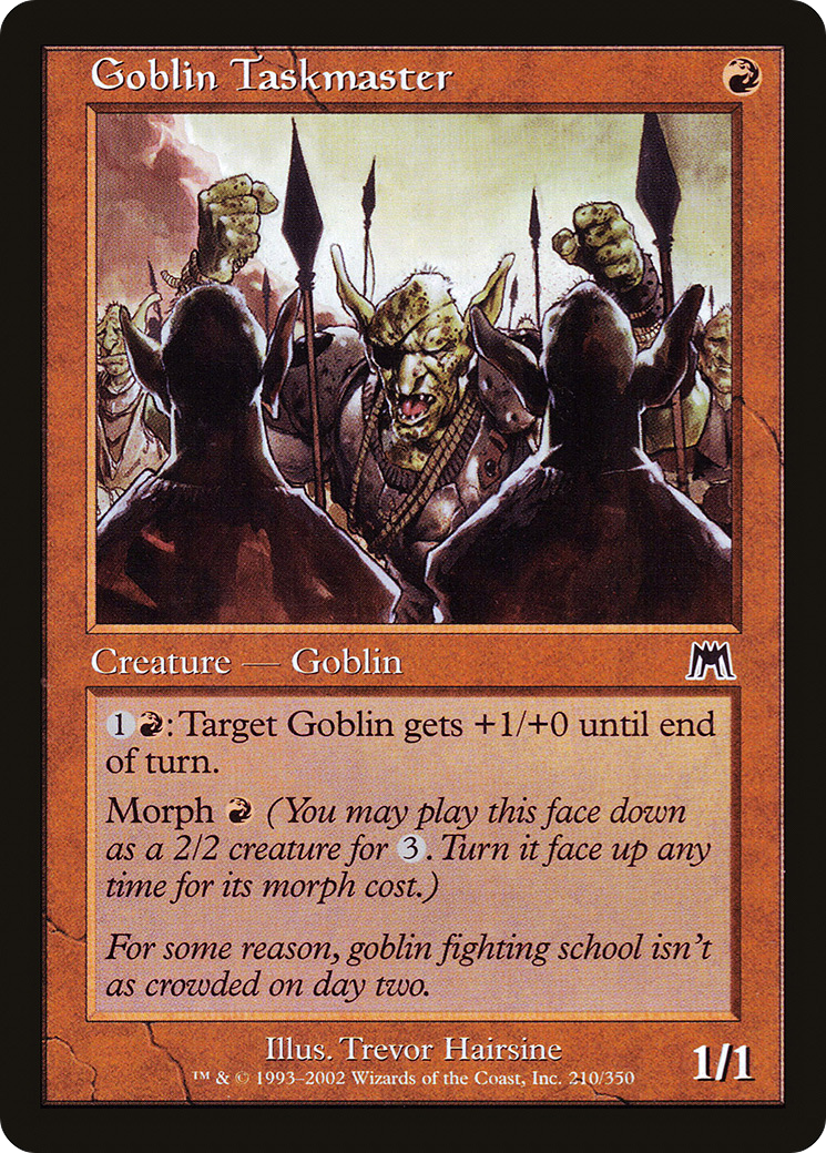 Goblin Taskmaster [ONS - 210]