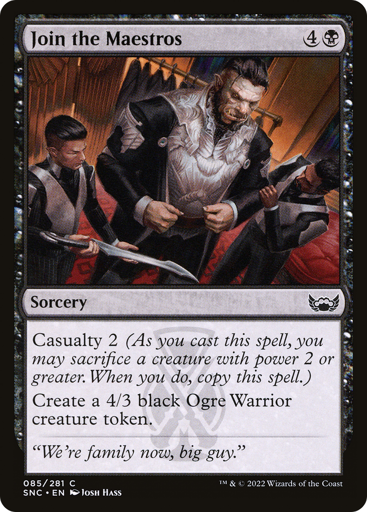 Join the Maestros [SNC - 85]