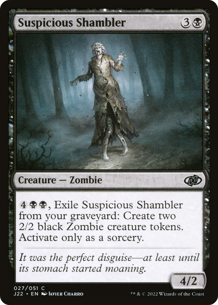 Suspicious Shambler [J22 - 27]