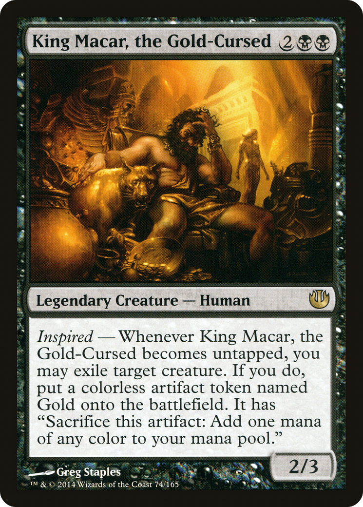 King Macar, the Gold-Cursed [JOU - 74]