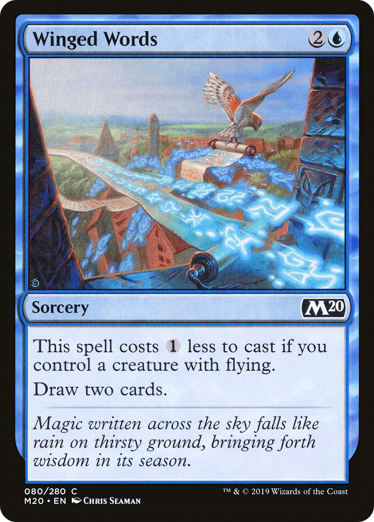 Winged Words [M20 - 80]