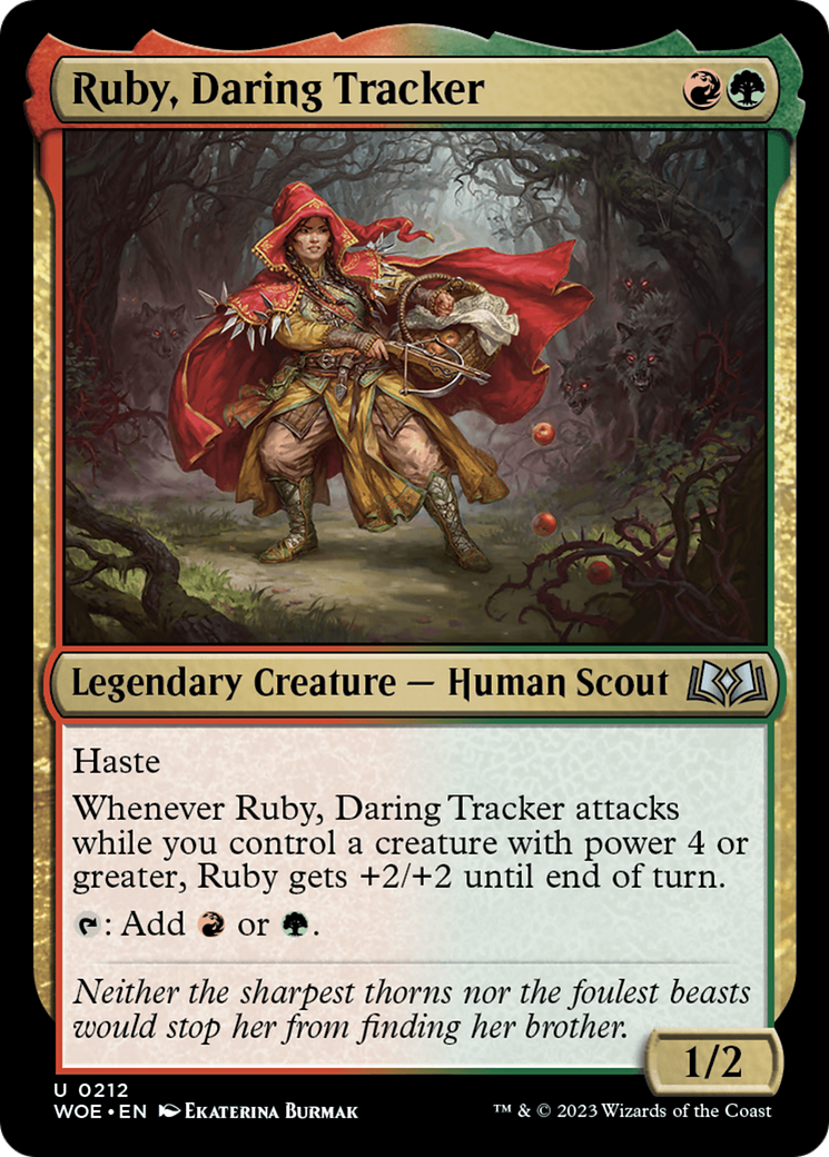 Ruby, Daring Tracker [WOE - 212]