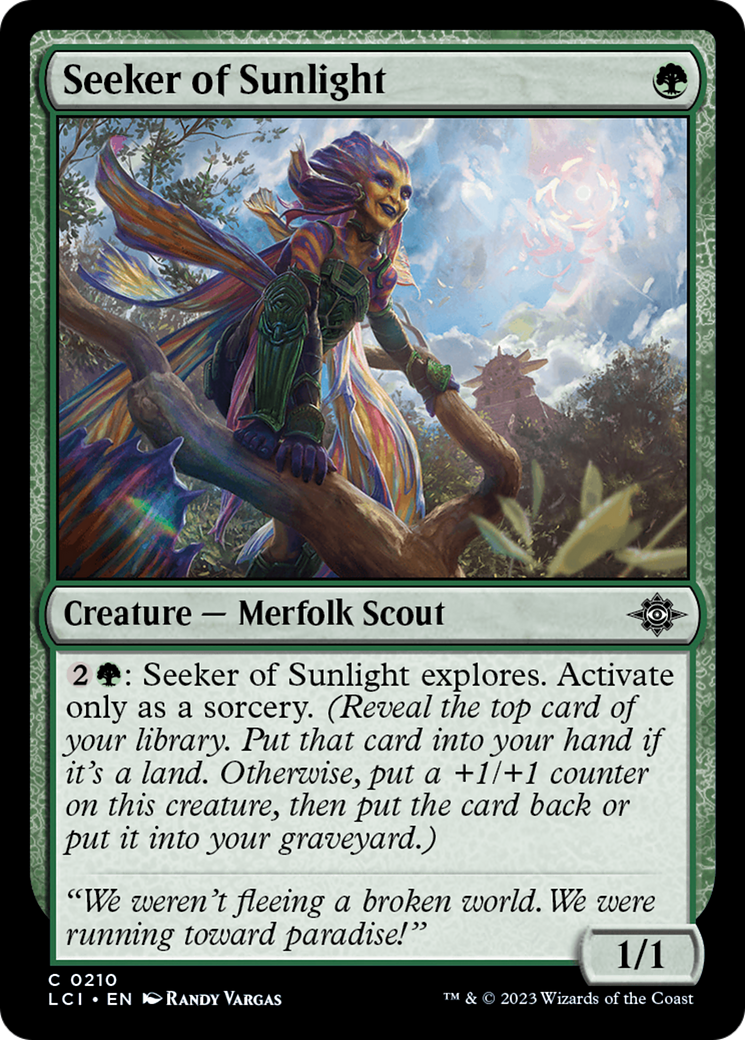 Seeker of Sunlight [LCI - 210]