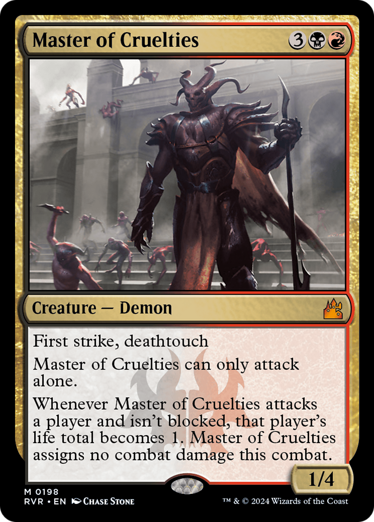 Master of Cruelties [RVR - 198]
