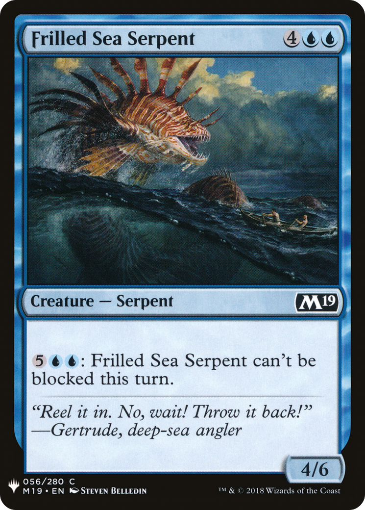 Frilled Sea Serpent [LIST - 56]