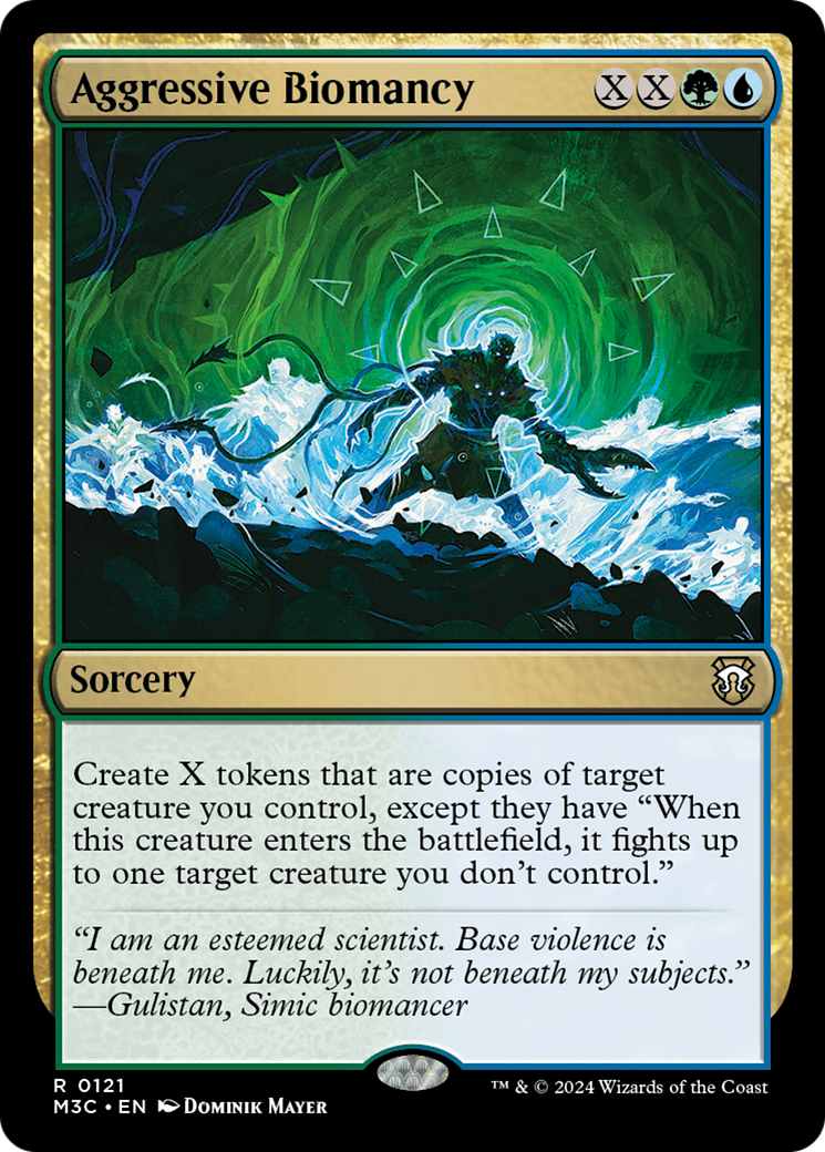 Aggressive Biomancy [M3C - 121]