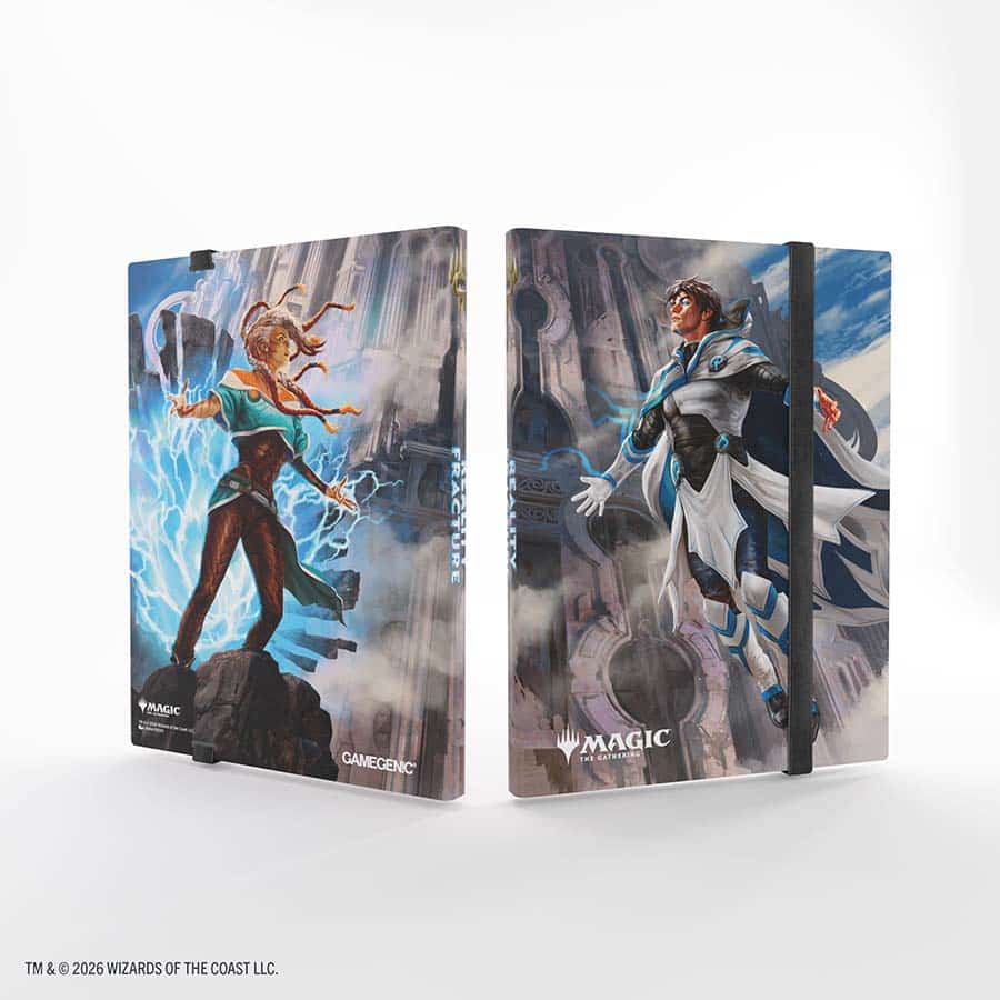 Magic: The Gathering Reality Fracture Casual Album 18-Pocket Tam Beleren Conflicted and Jace Building Reality