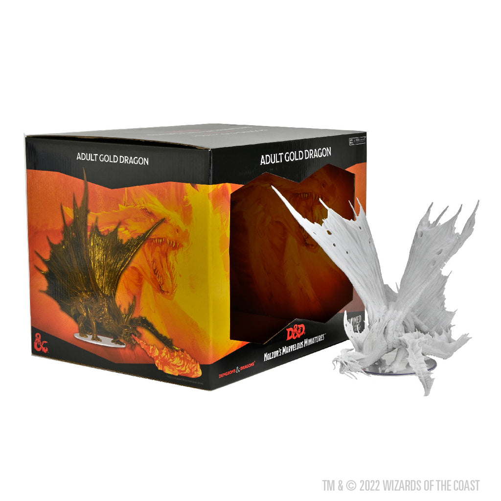 Nolzur's Marvelous Miniatures - Gold Dragon