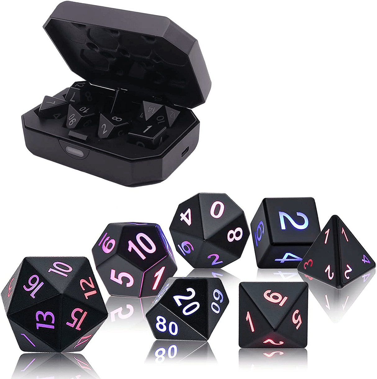 LED Dice Set (7) - Standard