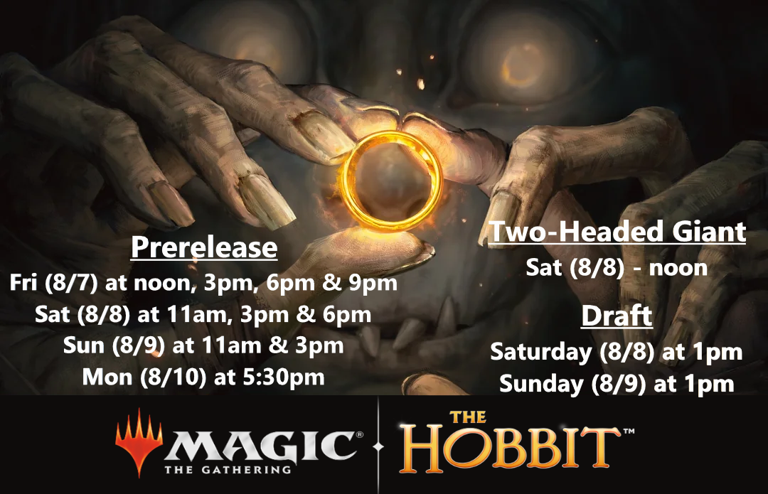 MTG The Hobbit Two-Headed Giant Prerelease - Sat 8-8-26 - noon